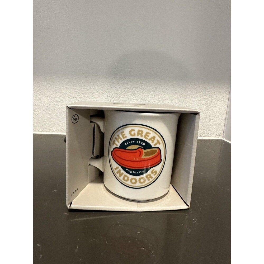 The Great Indoors Ceramic Mug By Genuine Fred New 16oz